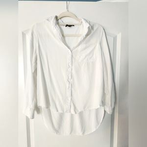 Velvet Heart Size Small White Button Up